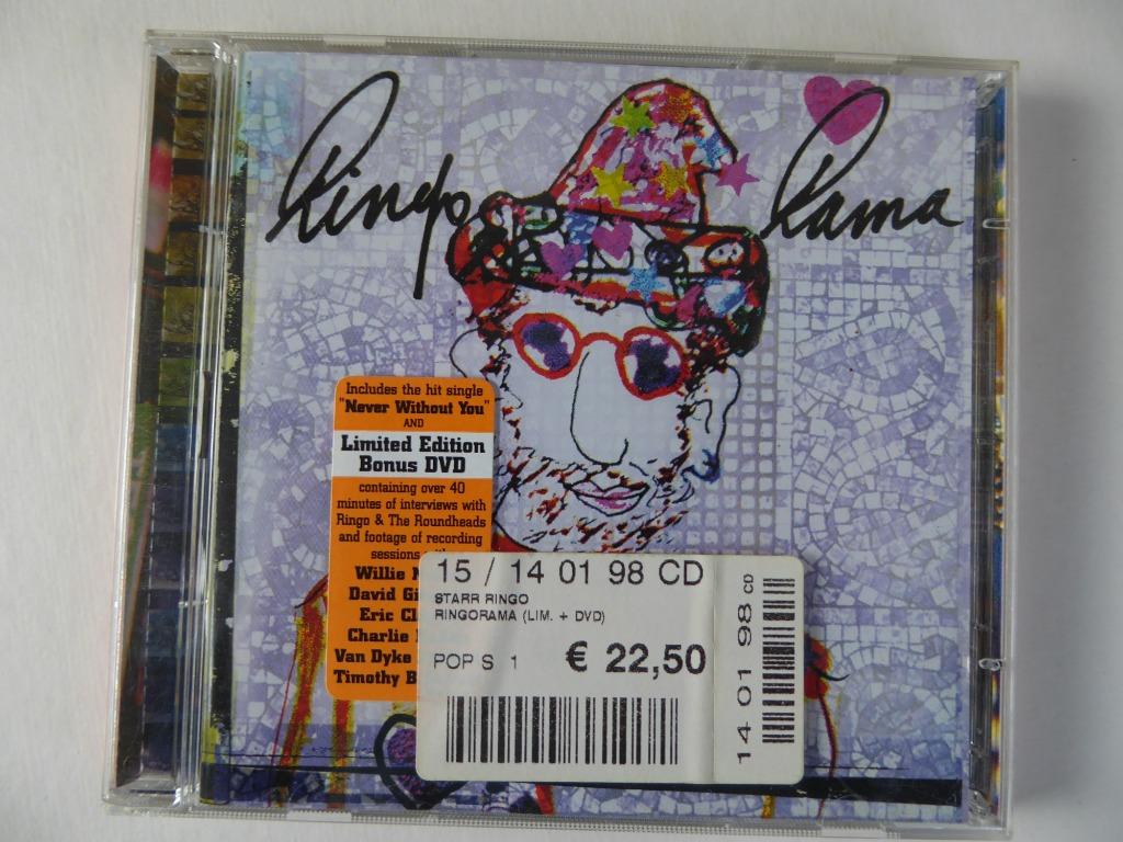 RINGO STARR : RINGO RAMA (CD + DVD)), Enlèvement ou Envoi, Comme neuf