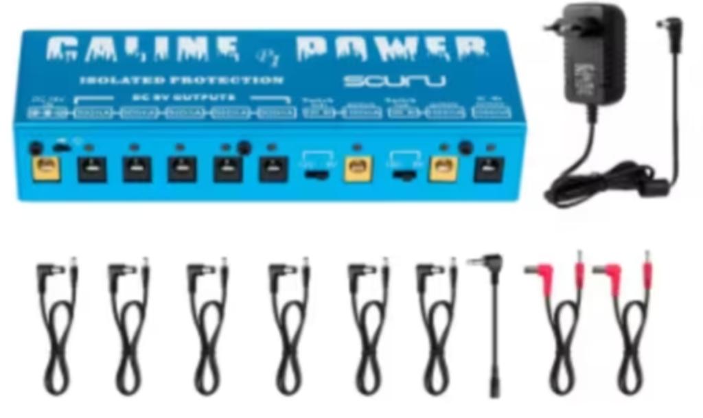 Pédale Caline P1 Pedal Power Supply 18V pour pédale d'effets, Musique & Instruments, Enlèvement ou Envoi, Neuf