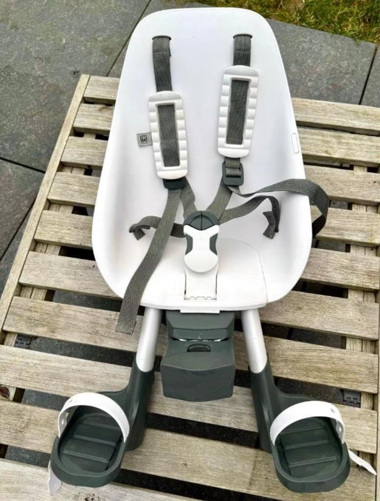 Fietsstoeltje 9 mnd - 3 jr (max 15 kg/ 93 cm), Ophalen, Voetsteuntjes, Voorzitje, Zo goed als nieuw