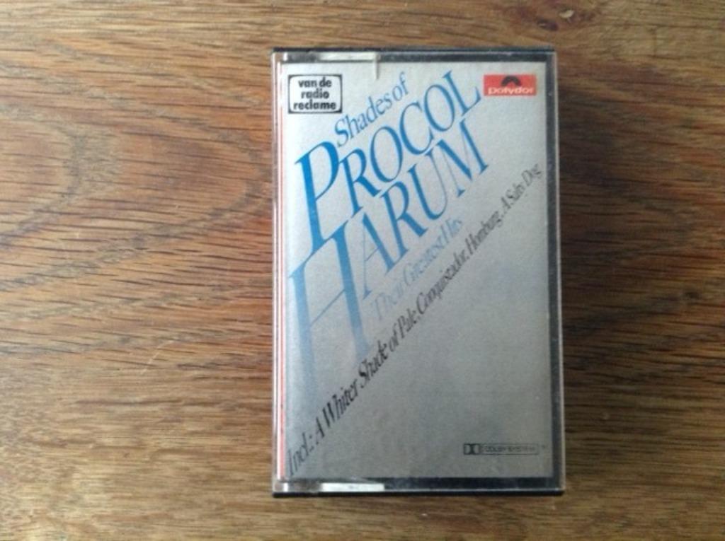 muziekcassette procul harem, Cd's en Dvd's, Cassettebandjes, Origineel, Rock en Metal, 1 bandje, Ophalen of Verzenden