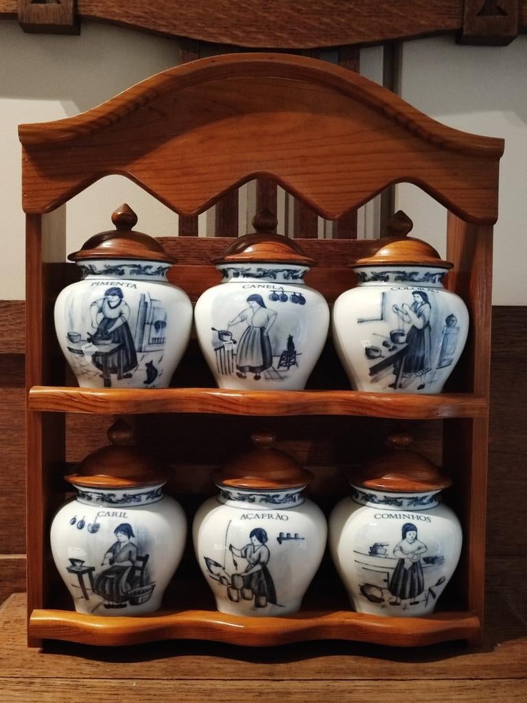 Kruidenrek Belver Porcelain Portugal, Antiek en Kunst, Ophalen of Verzenden