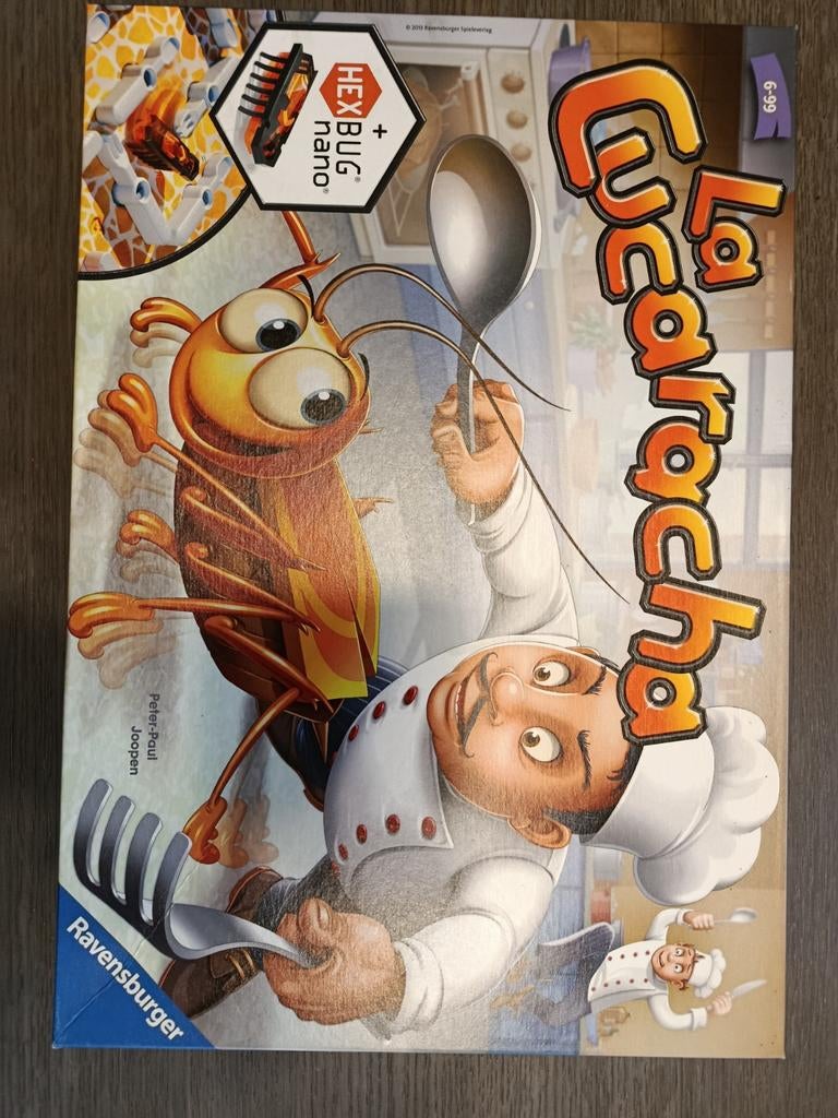 Jeu Ravensburger La Cucaracha, Enlèvement