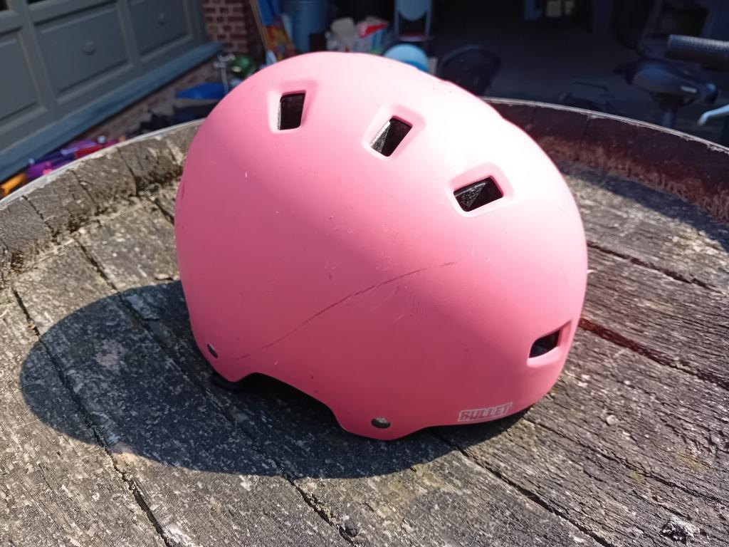Skatehelm, Sport en Fitness, Skateboarden, Ophalen, Gebruikt, Bescherming