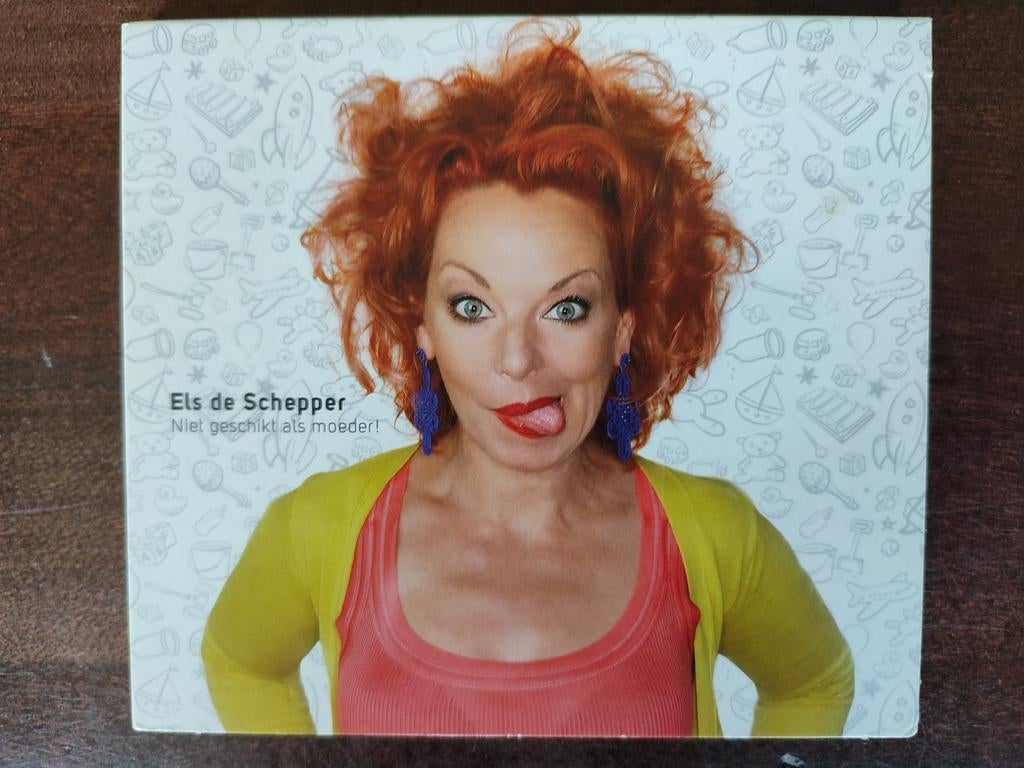 CD : ELS DE SCHEPPER - NIET GESCHIKT ALS MOEDER, Cd's en Dvd's, Ophalen of Verzenden, Zo goed als nieuw