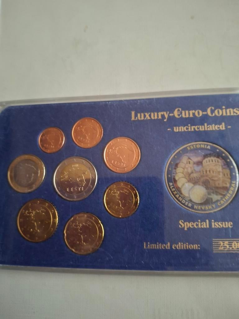Euromunten estland, Timbres & Monnaies, Monnaies | Europe | Monnaies euro, Enlèvement ou Envoi, Estonie