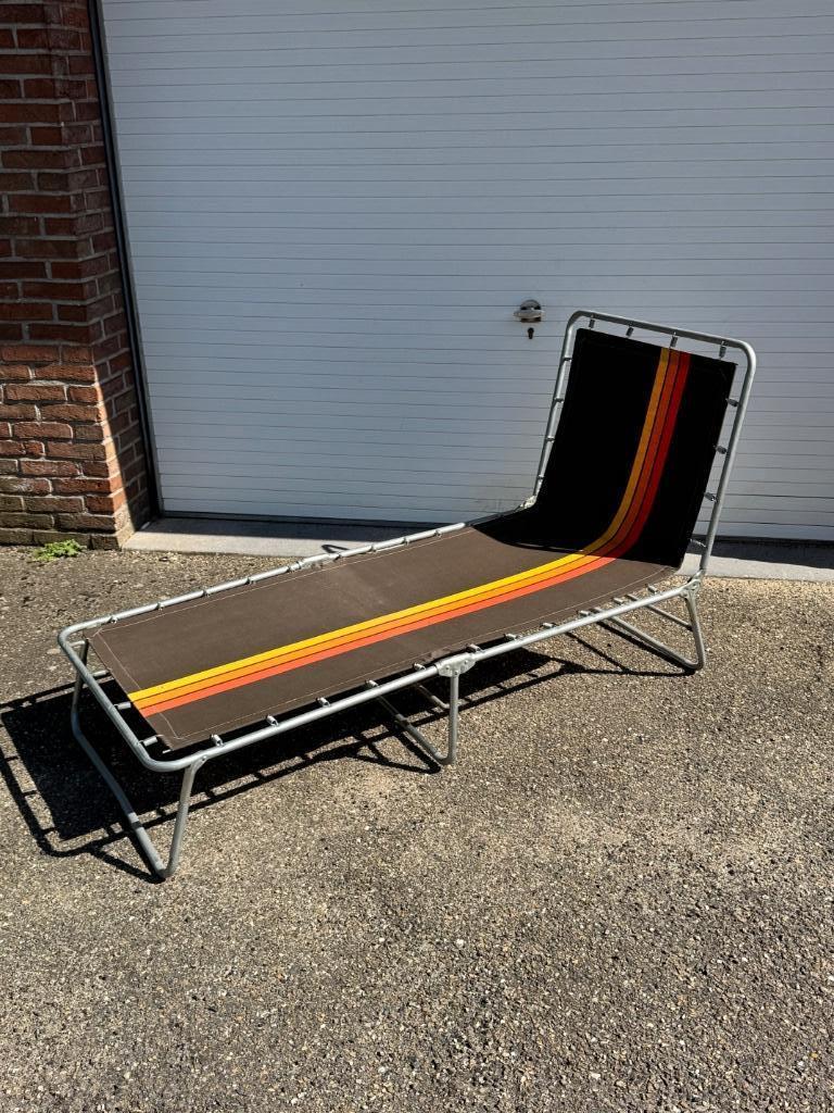Vintage ligstoel stretcher, Ophalen of Verzenden