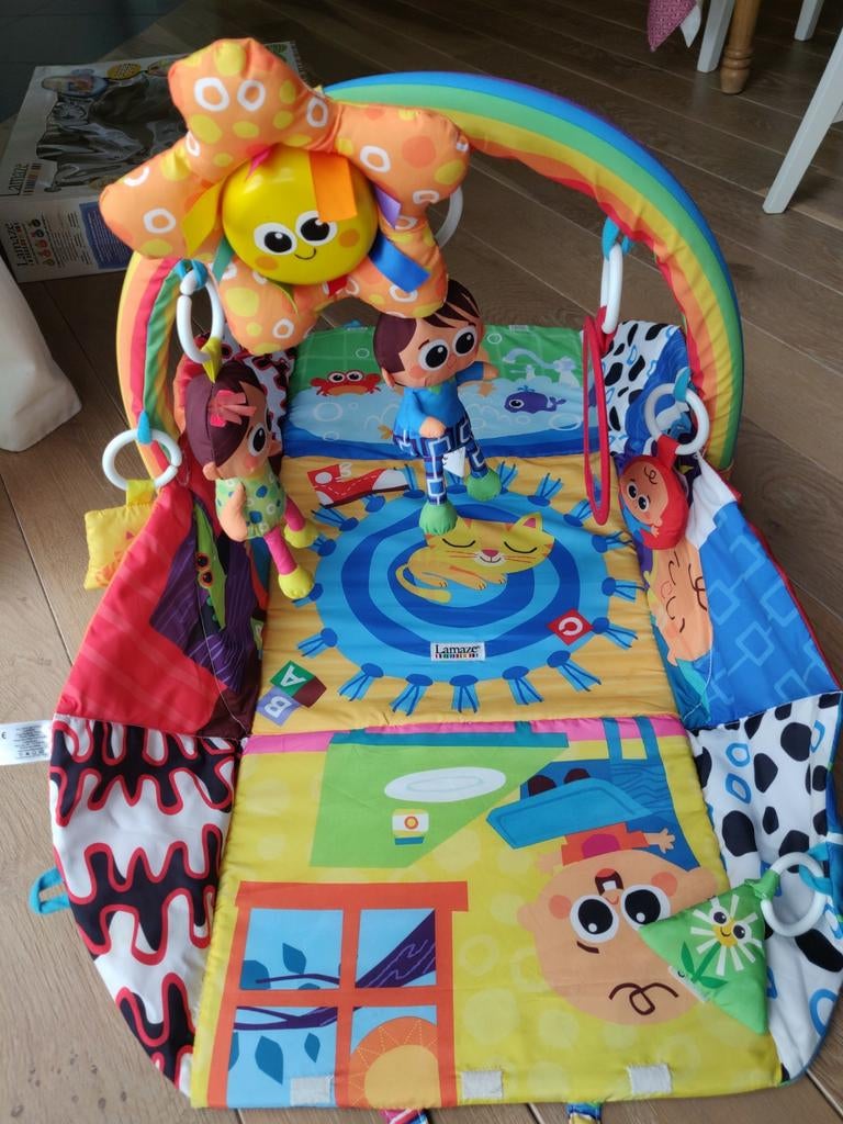 Tapis d'éveil musical évolutif lamaze play house gym, Enlèvement, Comme neuf