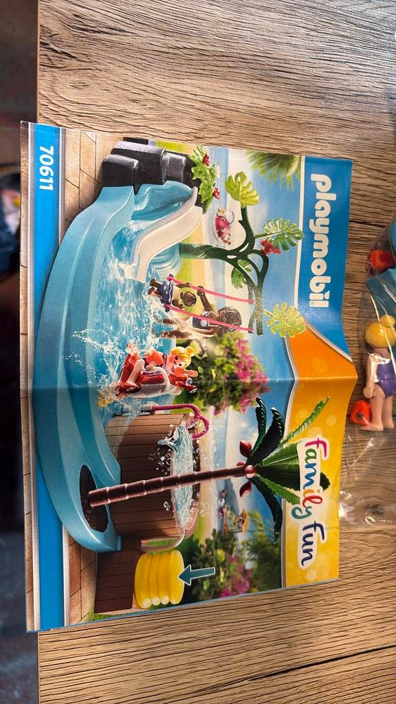 Playmobil kinderzwembad met whirlpool, Ophalen, Zo goed als nieuw, Complete set