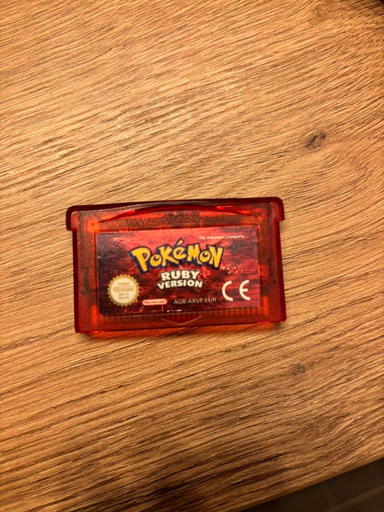 Pokemon Ruby - Gameboy advance, Games en Spelcomputers, Avontuur en Actie, 1 speler, Refurbished, Ophalen of Verzenden