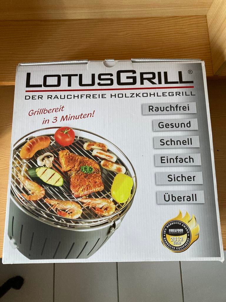 Tafelgrill Lotusgrill, Ophalen, Nieuw, LotusGrill