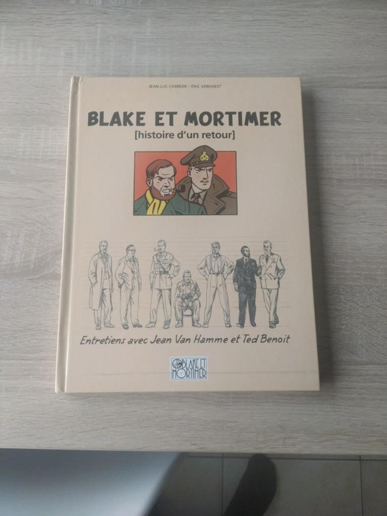VERHAAL VAN EEN TERUGKEER: DE MAKING VAN BLAKE & MORTIMER (, Gelezen, Edgar P. Jacobs, Eén stripboek, Ophalen of Verzenden