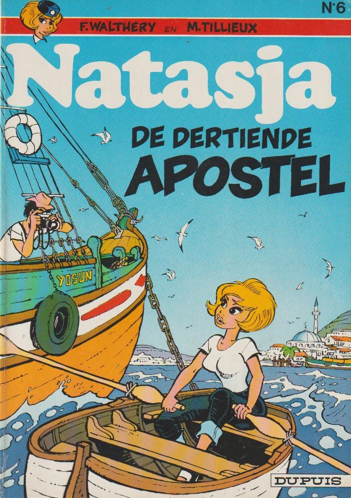 Strip Natasja nr. 6 - De dertiende apostel., Envoi
