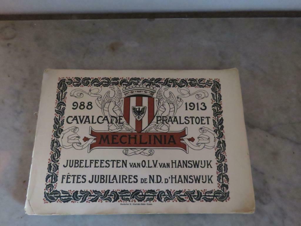 OLV van Hanswijk Jubelfeesten 988-1913, Boeken, Ophalen of Verzenden, Gelezen