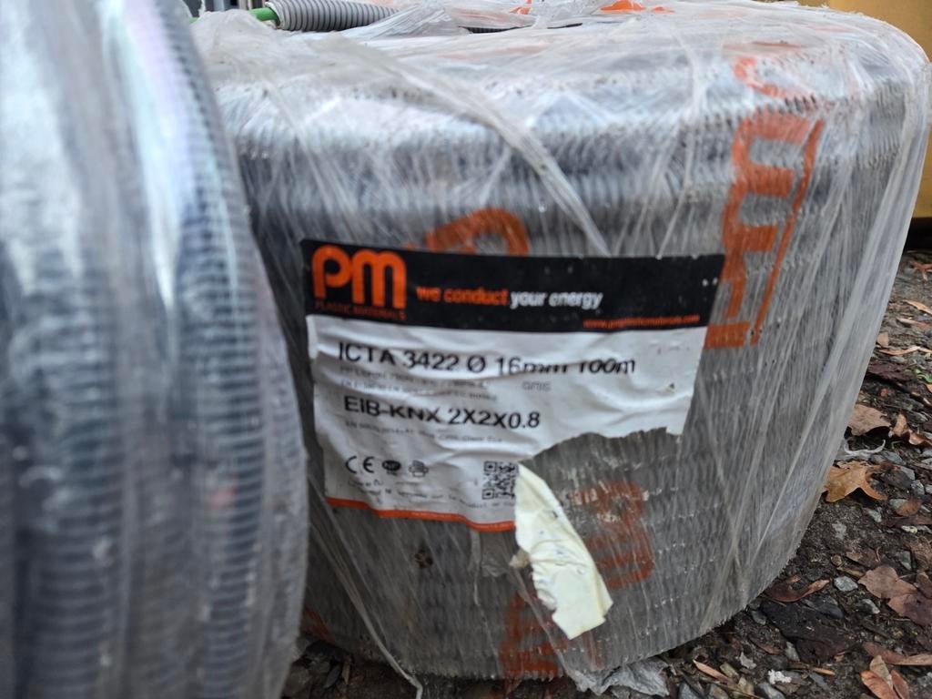 Voorbedraad 16mm flexibel EIB 2 X 2 X 0.8, Doe-het-zelf en Bouw, Elektriciteit en Kabels, Ophalen