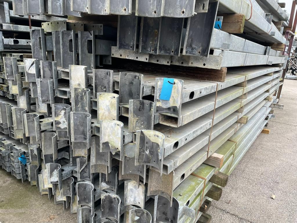 Profilés tubulaires 100x80x2mm | Longueur : 4000 mm, Enlèvement, Utilisé, Métal, Autres types