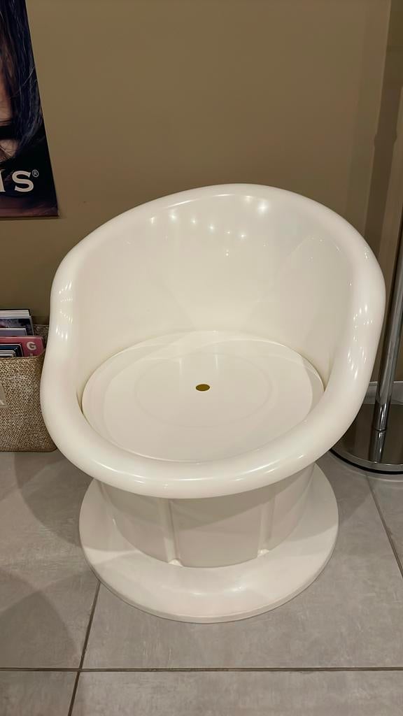 3 Fauteuils IKEA blanc sans coussin, Enlèvement, Comme neuf
