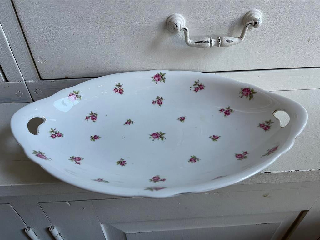 Bol de service roses Victoria, Enlèvement ou Envoi, Comme neuf