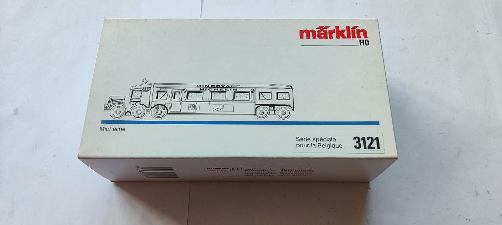 Märklin 3121 Micheline speciale versie België, Analogique, Enlèvement ou Envoi, Courant alternatif, Comme neuf