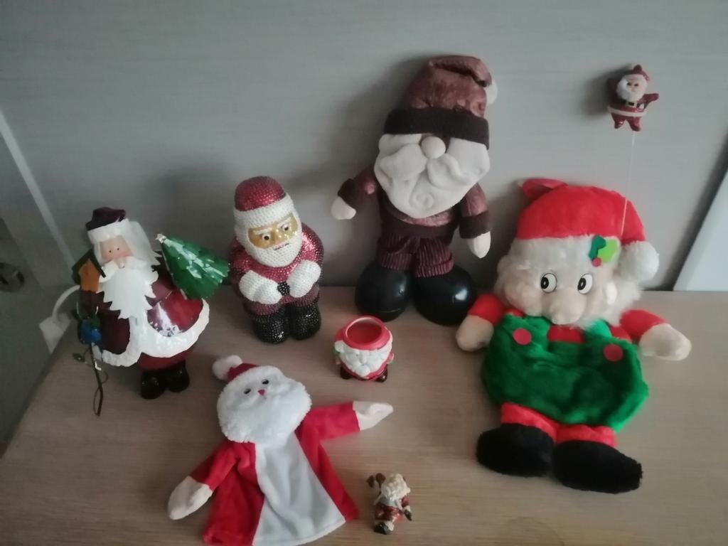 allerlei kerstmannen, Diversen, Ophalen of Verzenden, Zo goed als nieuw