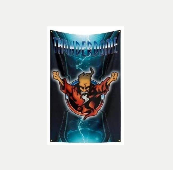 Drapeaux Big Thunderdome (150 x 90 cm), Enlèvement ou Envoi, Neuf