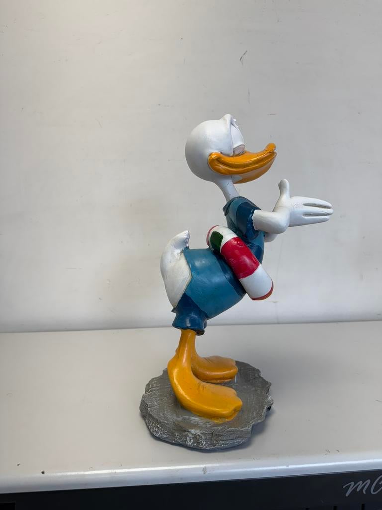 Disney Donald Duck beeld, Verzamelen, Ophalen, Donald Duck, Gebruikt, Beeldje of Figuurtje