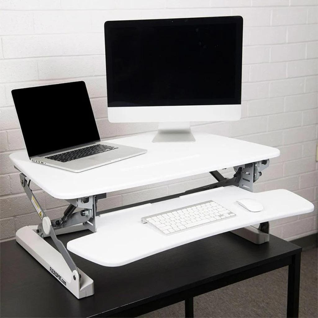 FLEXISPOT Rehausseur Informatique en métal Taille : 88,9 cm, Huis en Inrichting, Bureaus, Zo goed als nieuw, Ophalen