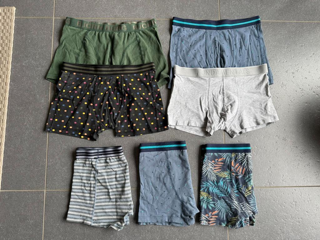 Set 7 onderbroeken HEMA, Bjorn Borg, Fundamentals 170-176, Garçon, Enlèvement ou Envoi, Vêtements de nuit ou Sous-vêtements, Utilisé