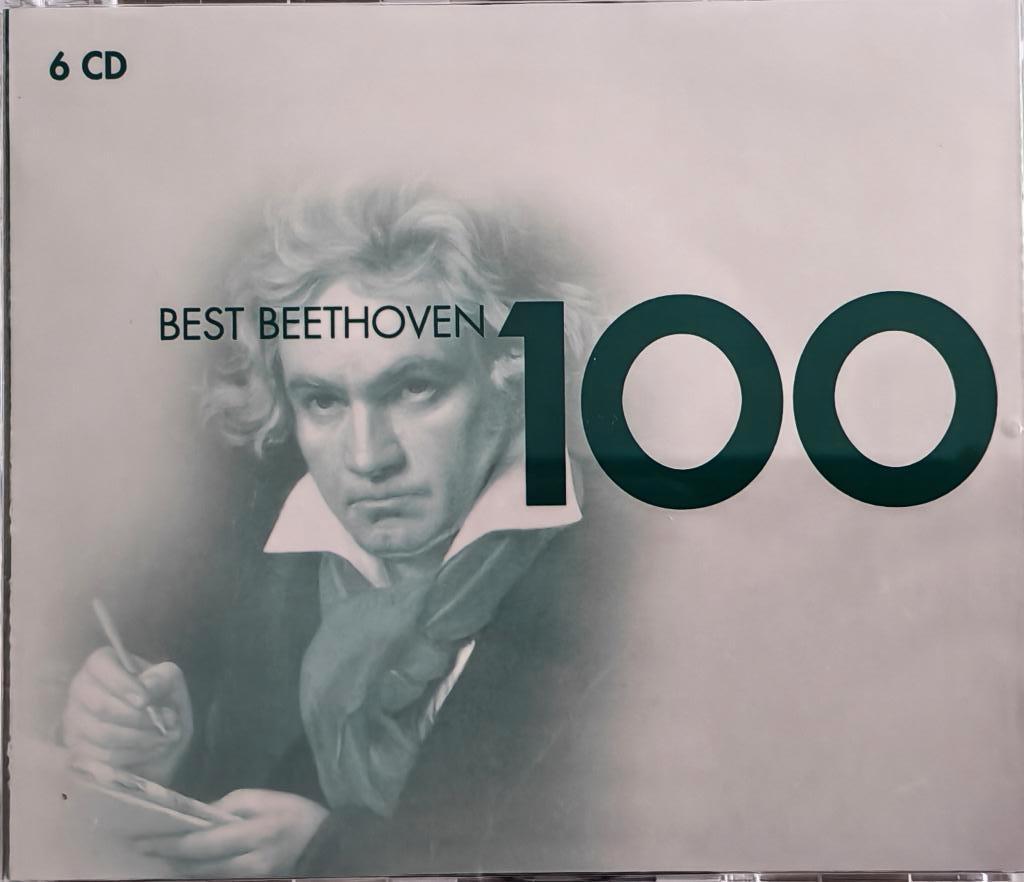 BEETHOVEN - Best Beethoven 100 (6 CD box), Ophalen of Verzenden, Classicisme, Zo goed als nieuw, Orkest of Ballet