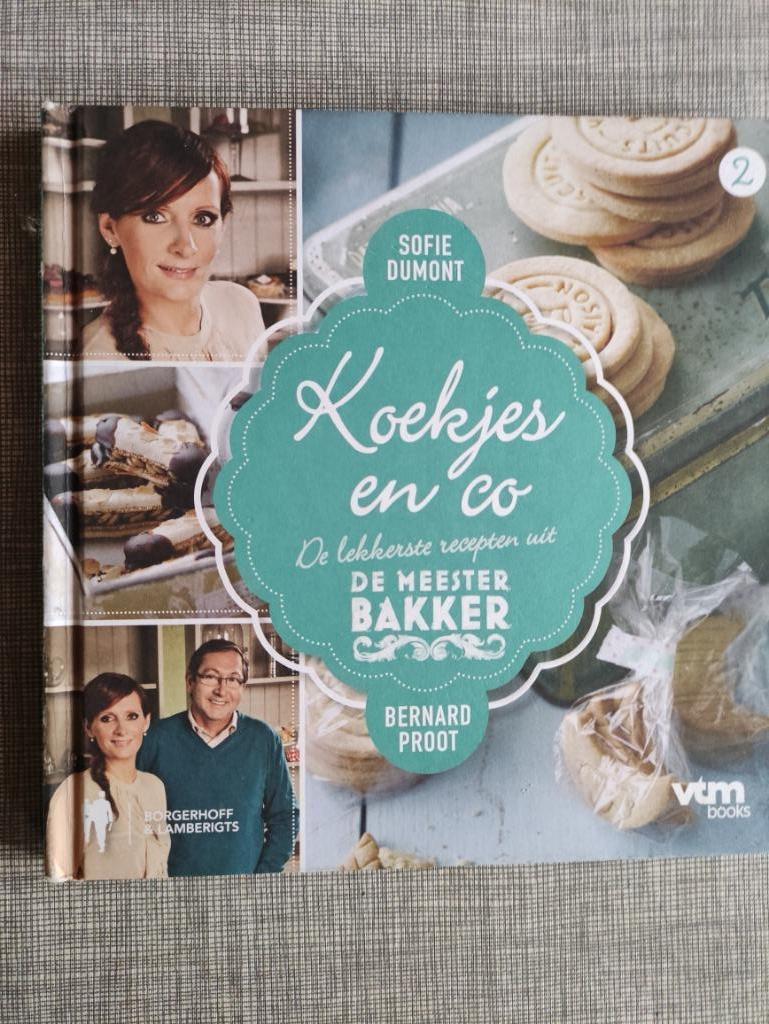Koekjes en co, De lekkerste gerechten uit De Meesterbakker, Boeken, Ophalen of Verzenden