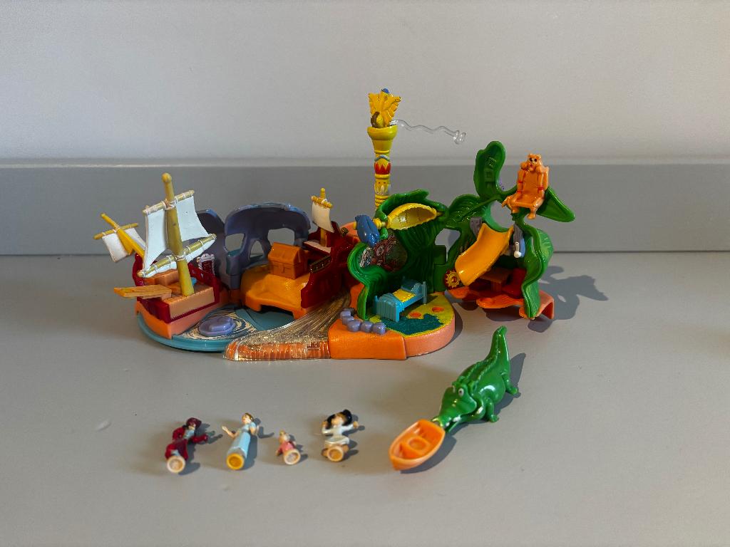 Polly Pocket Bluebird vintage Peter Pan Neverland  - 1997, Verzamelen, Ophalen of Verzenden, Zo goed als nieuw