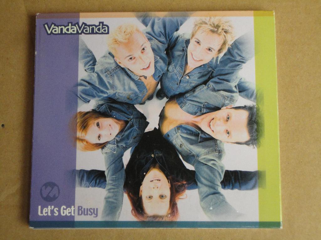 CD - VANDA VANDA - Let's Get Busy, Ophalen of Verzenden