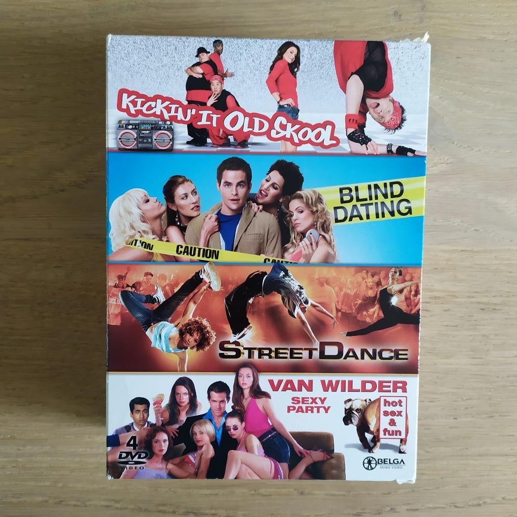 Coffret 4 DVD Dance comédie TBE, À partir de 12 ans, Enlèvement ou Envoi