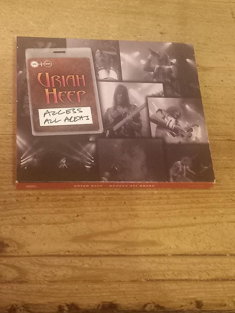 Cd en DVD van Uriah Heep, Ophalen of Verzenden, Zo goed als nieuw