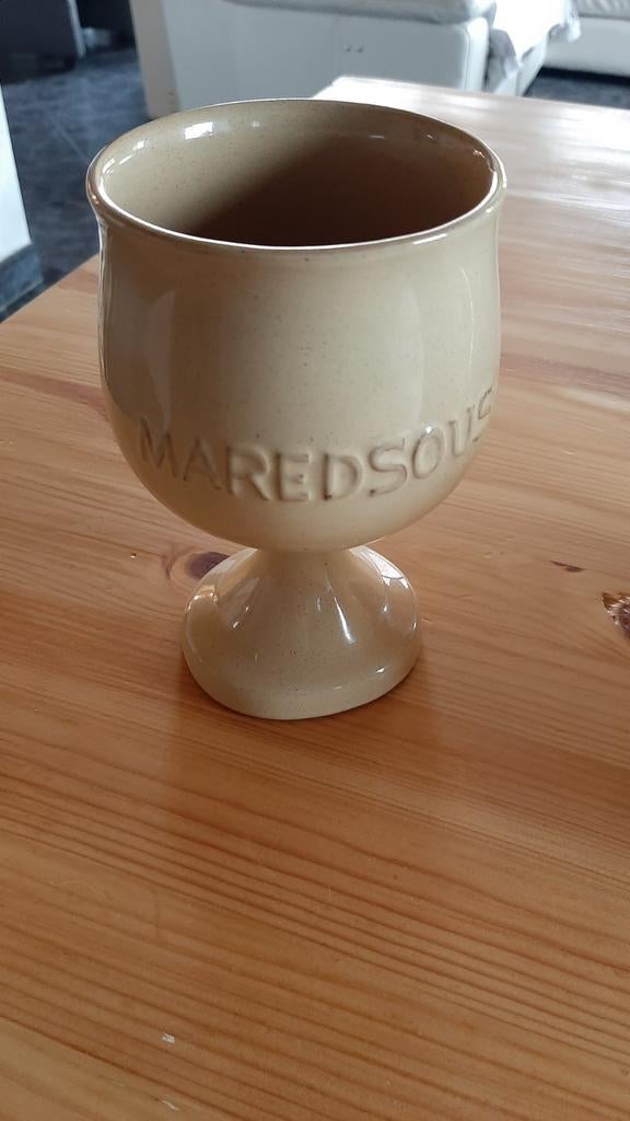 Maredsous kelk of bierpot., Ophalen, Zo goed als nieuw