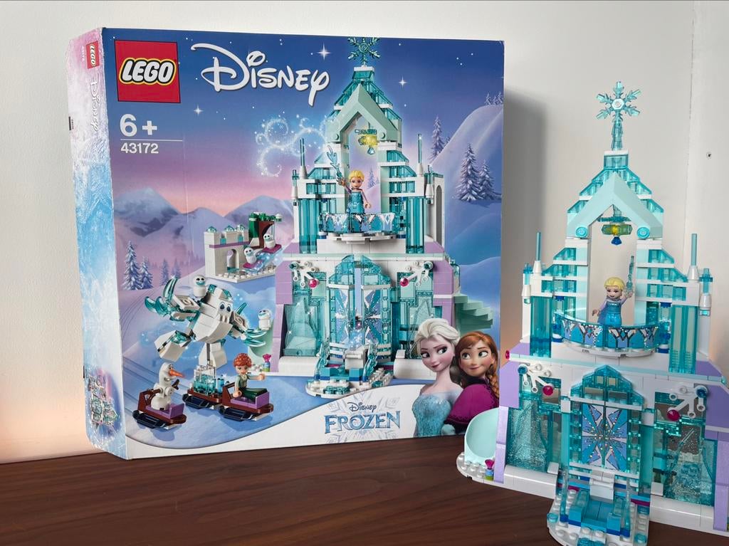 Frozen Lego kasteel 43172, Ophalen of Verzenden, Zo goed als nieuw, Poppenhuis