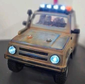 MST CFX 1/10 Suzuki Jimny – scale crawler metalen ophanging, Hobby en Vrije tijd, Modelbouw | Radiografisch | Auto's, Elektro