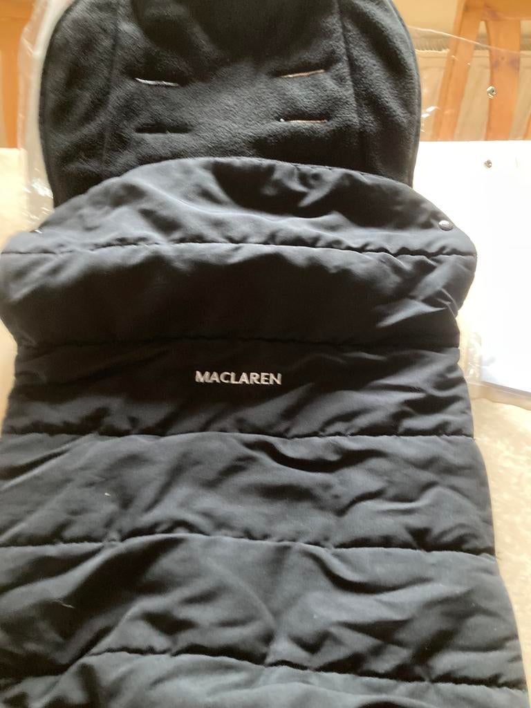 Originele voetenzak maclaren ( zo goed als nieuw), Kinderen en Baby's, Buggy's, Ophalen, Zo goed als nieuw, Maclaren, Voetenzak