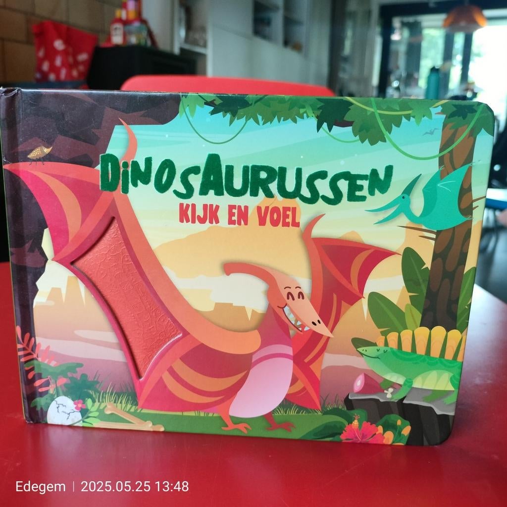 Dinosaurussen, Boeken, Ophalen, Zo goed als nieuw, De lantaarn, Uitklap-, Voel- of Ontdekboek