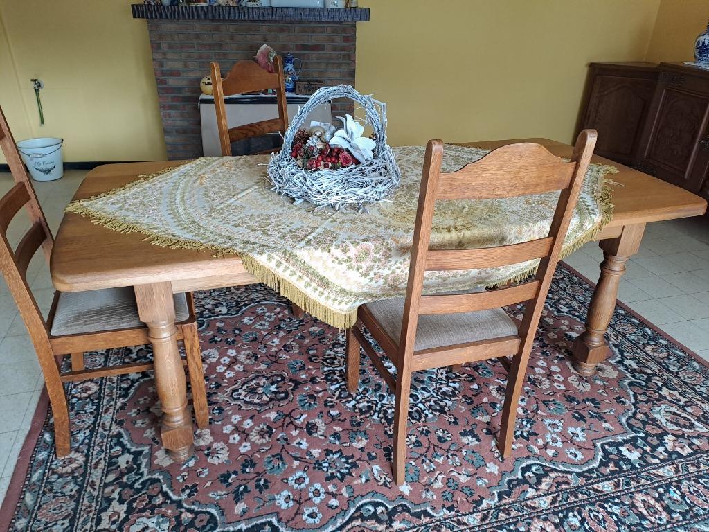 2 tafels massief, Ophalen, Zo goed als nieuw