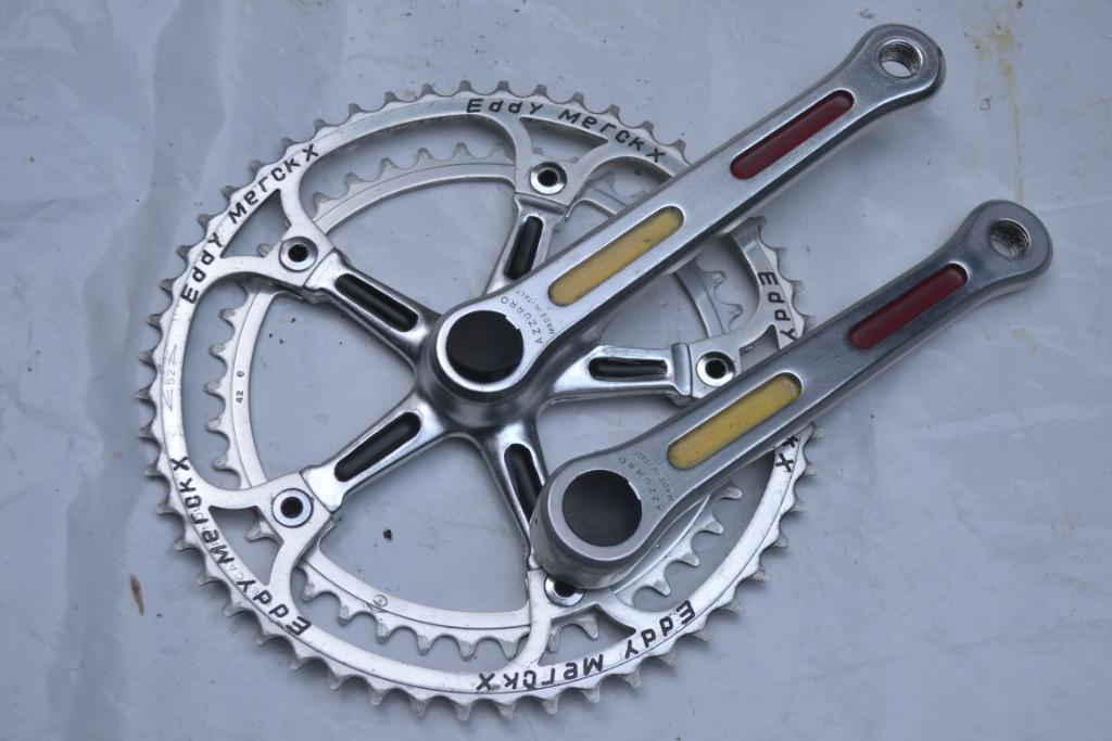 Pédalier avec lame extérieure EDDY MERCKX Campagnolo Panto, Enlèvement ou Envoi, Utilisé