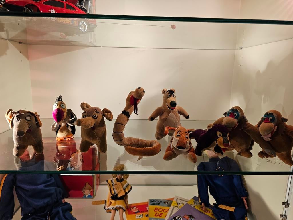 vilten figuren uit  "Jungle Book", Ophalen of Verzenden