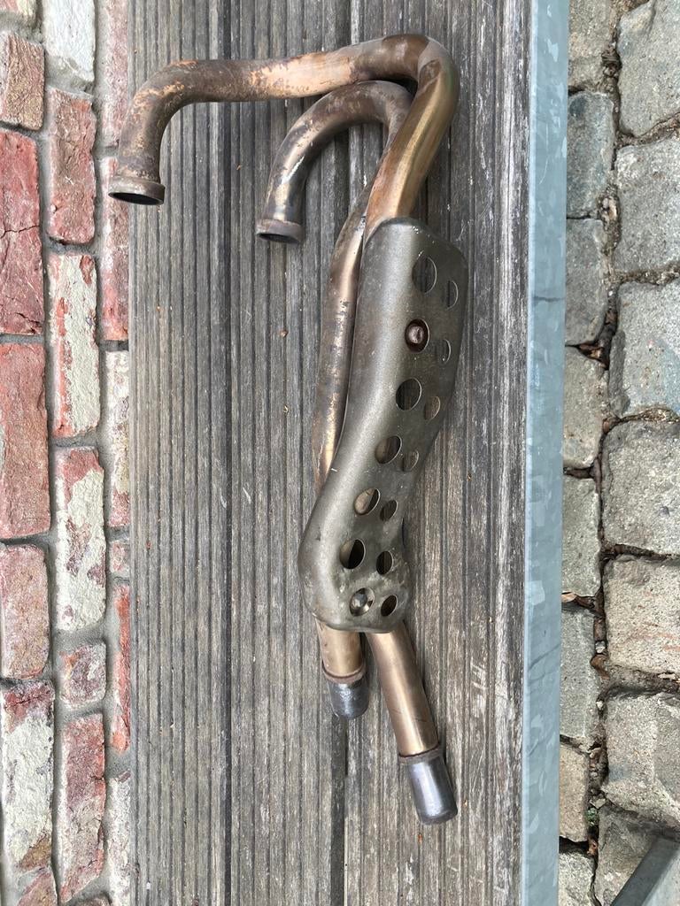 Honda dominator nx650 header uitlaat, Motoren, Ophalen, Gebruikt