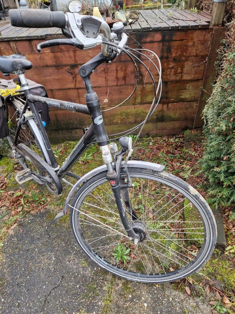 Herenfiets, Ophalen