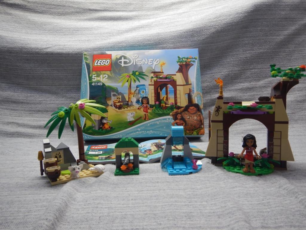 Lego 41149 Moana-eiland, Kinderen en Baby's, Ophalen of Verzenden, Zo goed als nieuw, Complete set, Lego