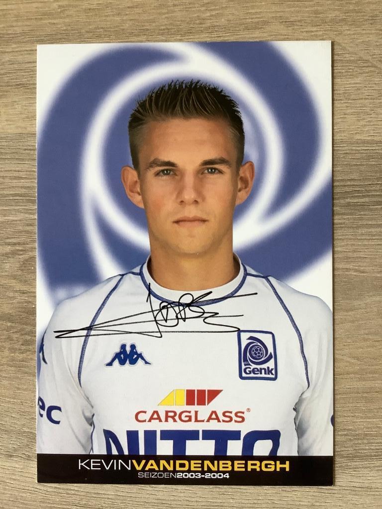 Spelerskaart Kevin Vandenbergh Racing Genk 03-04, Verzamelen, Sportartikelen en Voetbal, Ophalen of Verzenden, Zo goed als nieuw