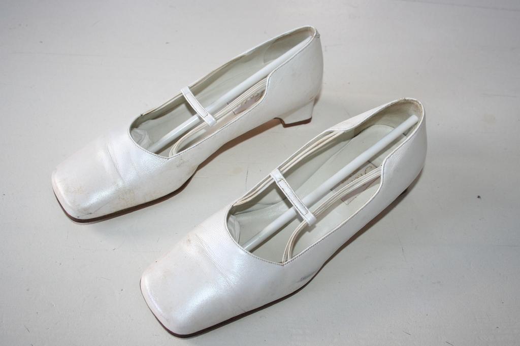 Chaussures blanches Scott’s taille 38,5, Enlèvement ou Envoi, Porté, Chaussures
