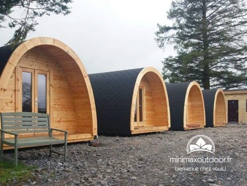 Nouveau Camping Pod Luxe Isolé  gite insolite 19 m², Enlèvement ou Envoi