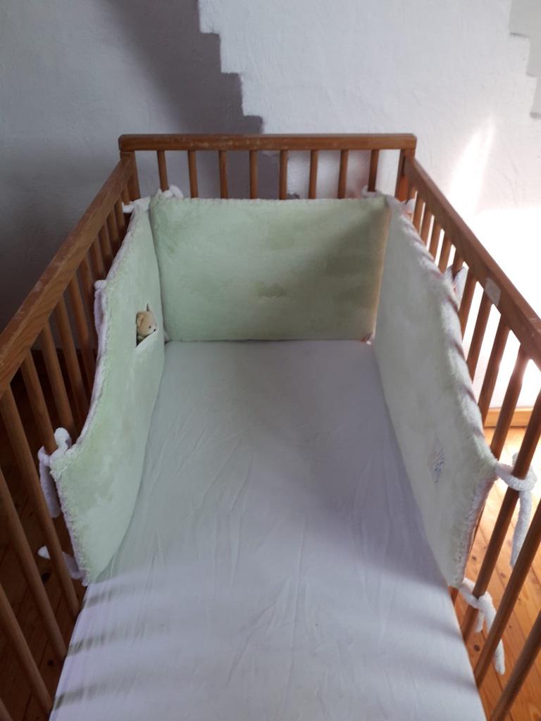 Tootrand babybed / Tour de lit / Bed bumper, Ophalen, Zo goed als nieuw