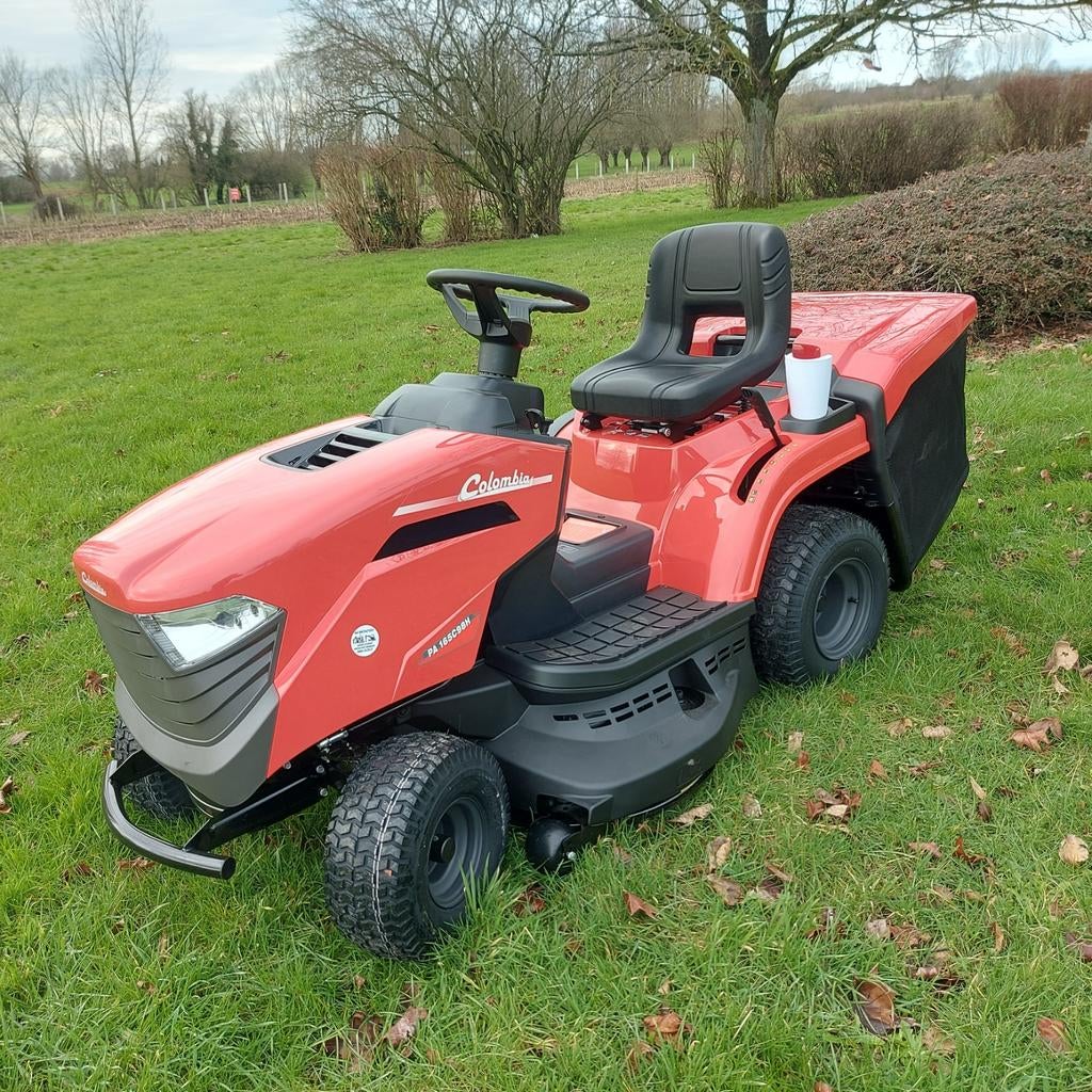 NIEUWE stiga colombia zitmaaier 20pk 2cil hydrostatisch!, Tuin en Terras, Zitmaaiers, Ophalen, Opvangbak