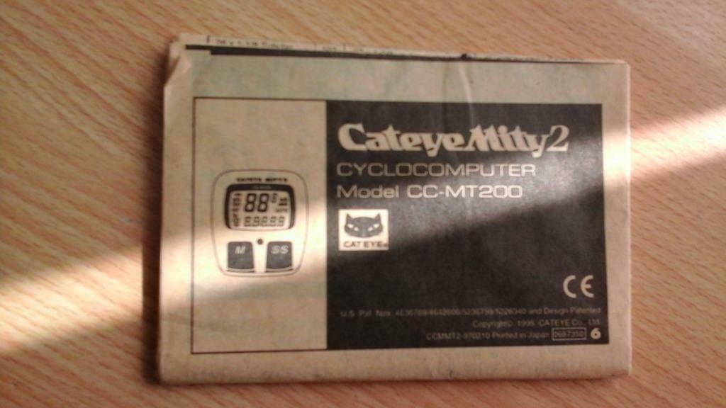 mode emploi cyclocomputer ccmt200"cateye mity2", Autos : Divers